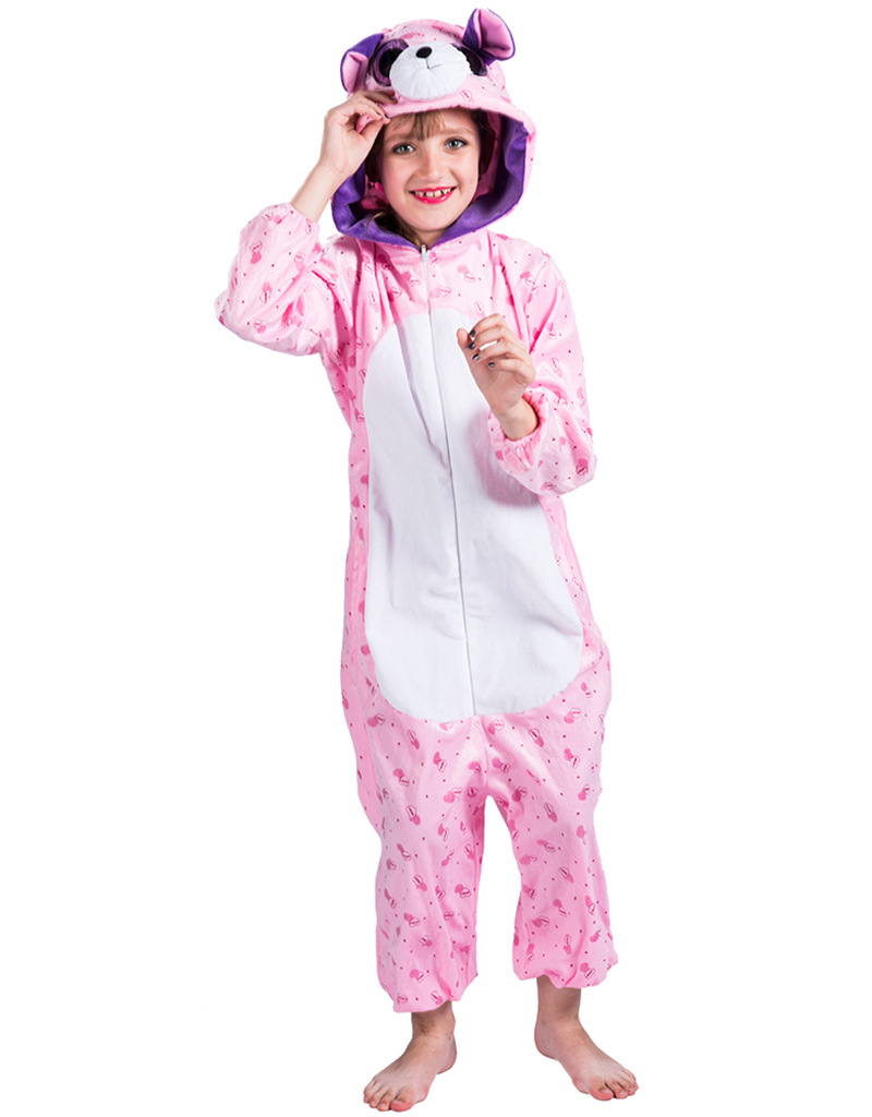 F68152 children animal pajamas